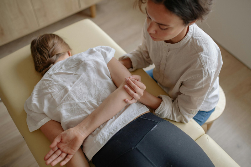 Barn voksesmerter ben massage trøst